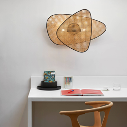 MARKET SET Screen aplique 2 luces natural en oferta