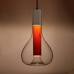 LZF Eris lámpara colgante LED, aluminio/cerezo precio