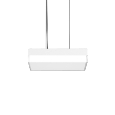 RZB Flat Slim+ colgante DALI 22W blanco mate