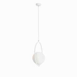 Lámpara colgante Sol, blanco en oferta