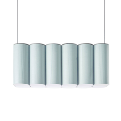 LZF Tomo Long lámpara colgante LED, azul en oferta