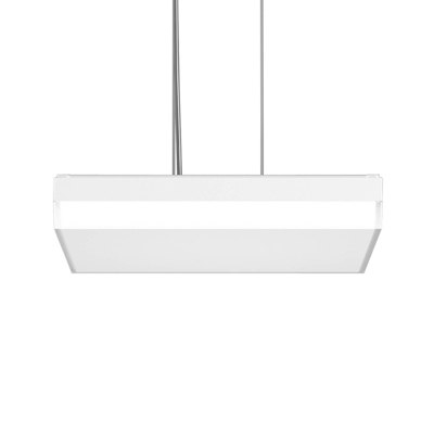 RZB Flat Slim+ colgante DALI 41W blanco mate