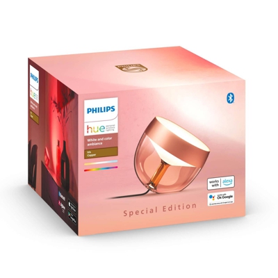 Philips Hue Iris WACA lámpara de mesa LED, cobre