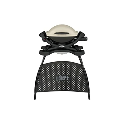 Weber Q 1000 Stand Gas Grill, Negro