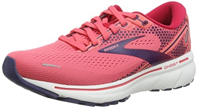 Brooks Ghost 14, Zapatillas para Correr Mujer, Calypso Coral Barberry Astra Laura, 40 EU