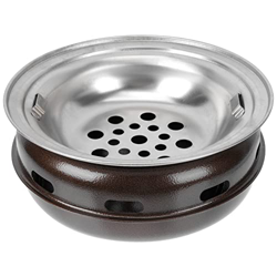 cabilock Estufa de Carbón Barbacoa Barbacoa Metal Barbacoa Kabab Camping Grill Tabletop Hibachi Estufa para Kabob Portátil Camping Cocina Pequeña Estu precio