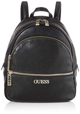 Guess - Manhattan, Mochilas Mujer, Negro (Black), 12x33,5x28 cm (W x H L)