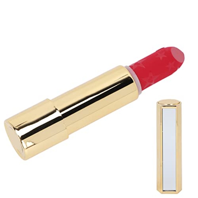 Lápiz Labial Mate, Lápiz Labial Hidratante Resistente Al Agua de Larga Duración con Espejo Pequeño para Uso Diario en la Fecha de Trabajo