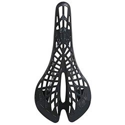 Bestine Sillín de bicicleta de fibra de carbono hueco para sillín de bicicleta, diseño ergonómico, antideslizante e impermeable, cómodo cojín accesori precio