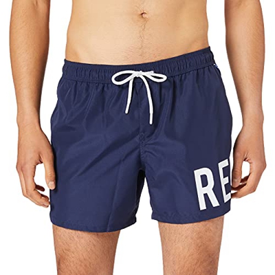 REPLAY LM1077.000.82972R Baador para Hombre, 484 Prussian Blue, M
