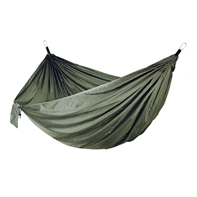 ZMJYH Banco de suspensión móvil, cupé al Aire Libre paracaídas de paracaídas Hamaca Azul ortografía Gris Borde expandir el Columpio,1,270cm