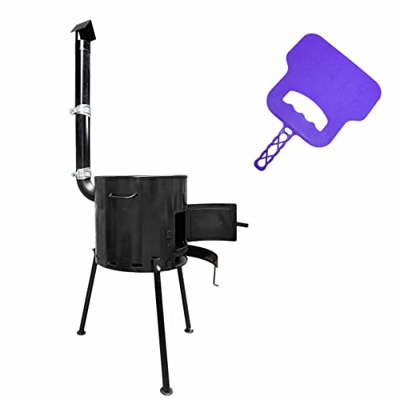 4BIG.fun Utschak Uchak Uchag Uchag Uchag - Horno de camping con tubo de extracción para horno