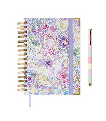 Takenote Agendas - Amaia - Agenda 2022 - Día Página - 416 páginas - Tamaño A5 - 15 x 20 cm - Idioma: Español-Inglés - Incluye Bolígrafo, pegatinas y u