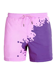 Bañador Hombre y niño Cambia Color. Ropa Hombre Playa y Piscina [Secado rapido]. Bermudas Hombre Deporte Surf, Natacion. Bañador niño a Partir de 10 a en oferta