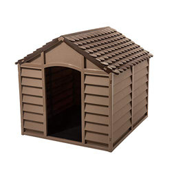CUCCIA X CANI PVC 86X84X82H BEIGE/MARRONE precio