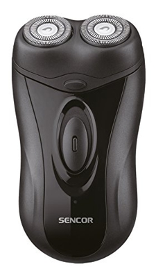 Sencor SMS 2001BK - Afeitadora electrica, sin cable, 2 cabezales