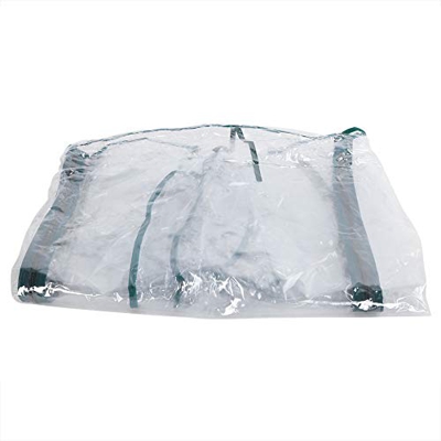TENTI Mini Cubierta de sombrilla - Mini Carpa de Cubierta de sombrilla de PVC Transparente para Flor de Planta de jardinería de Invernadero