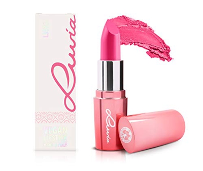 Luvia Cosmetics Ð VEGAN Lipstick Ð Hot Rose L357C Ð Veganer Lipstick with Vitamin E