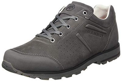 Mammut Alvra II Low, Zapatillas para Carreras de montaña Hombre, Titanium-Dark Titanium, 40 2/3 EU