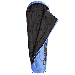 meteor Saco de Dormir Tipo Momia - Ideal para niños y Adultos en Viaje, Camping, Festival, Acampada Senderismo al Aire Libre Portátil con Saco de Comp en oferta