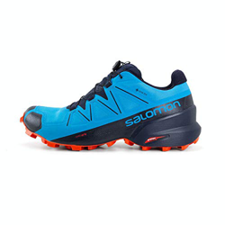 SALOMON Shoes Speedcross 5, Zapatillas de Senderismo Hombre, Hawaiian Ocean/Night Sky/Cherry Tom, 44 EU precio