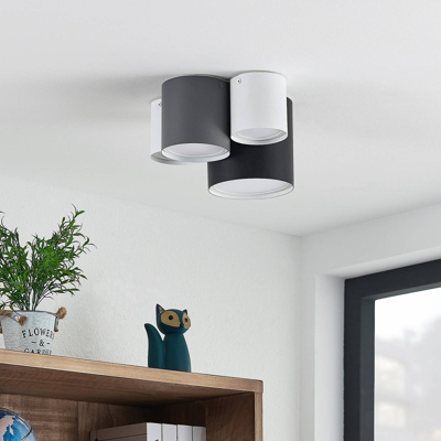 Lindby Kianush plafón 4 luces atado