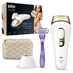 Braun IPL Silk Expert Pro 5 depilación IPL para depilación visible permanente para mujeres y hombres, Venus Razor, bolsa premium, 400.000 flashes, reg en oferta
