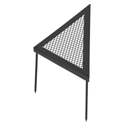 Gedourain Parrilla de Red de Barbacoa, Varillas de Hierro de Soporte de Material de Hierro Parrilla de Red de Barbacoa Al Aire Libre para Parrilla de  en oferta