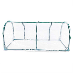 DFKEA Mini Tienda de sombrilla, Mini Tienda de Cubierta de sombrilla de PVC Transparente para Flor de Planta de jardinería de Invernadero en oferta