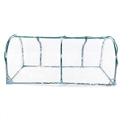 DFKEA Mini Tienda de sombrilla, Mini Tienda de Cubierta de sombrilla de PVC Transparente para Flor de Planta de jardinería de Invernadero