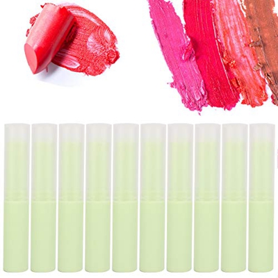 Tubo de bálsamo labial, 100 piezas vacío Diy lápiz labial lápiz labial molde tubo tubo de plástico(#6)