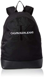 Calvin Klein - Monogram Nylon Cp Bp W/o Pocket, Mochilas Hombre, Negro (Black), 1x1x1 cm (W x H L) precio