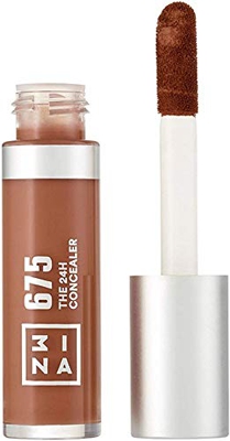 3INA MAKEUP - Vegano - Libre de crueldad - El corrector 675 24h - Cobertura media completa - Larga duración - Corrector líquido de ojos ojeras y manch