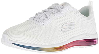 Skechers Skech-Air Element-Prelude, Zapatillas Mujer, Multicolor (WMLT Black Mesh/Multi Trim), 41 EU