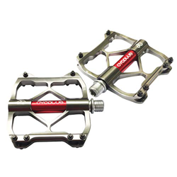 CYCPLUS Pedal de bicicleta 9/16" 150 g Pedales MTB aluminio ultraligero 3 rodamientos, pedales de bicicleta plataforma ancha antideslizantes bicicleta precio
