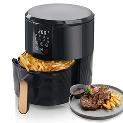 Freidora sin Aceite 3L, Air Fryer con 8 Programas, Freidora de Aire Caliente Pantalla LCD Táctil y Temperatura Ajustable,Temporizador sin BPA PFOA, 13 precio
