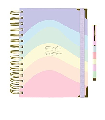 Takenote Agendas - Dulce - Agenda 2021-2022- Día Página- 416 páginas - Tamaño A5- 16 x 21 cm (Dulce)