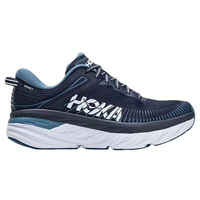 Hoka One One Hombre Bondi 7 Textile Synthetic Ombre Blue Provincial Blue Entrenadores 42 2/3 EU