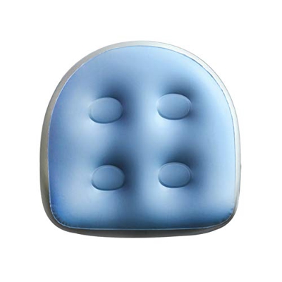 puseky Cojín de spa suave cómodo inflable Booster Seat para balnearios y bañeras