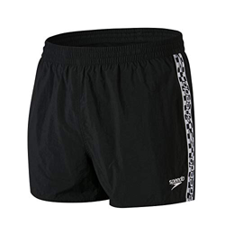 Speedo Retro 13", Traje de baño Hombre, Opacity, Noir, X-Large precio