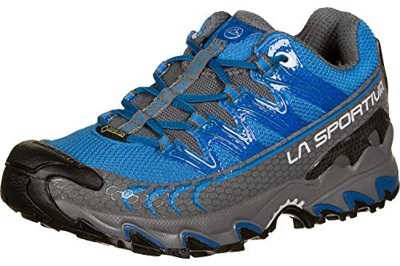 LA SPORTIVA Ultra Raptor Woman GTX, Zapatillas de Trail Running Mujer, Steel/Azure, 41.5 EU