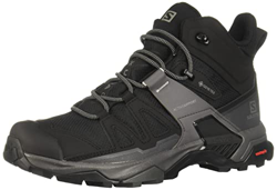 SALOMON X Ultra 4 Mid GTX, Zapatillas de Senderismo Hombre, Black/Magnet/Pearl Blue, 42 EU características