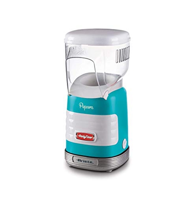 ARIETE Popcorn Máquina de Palomitas, 1100 W, Azul Blanco