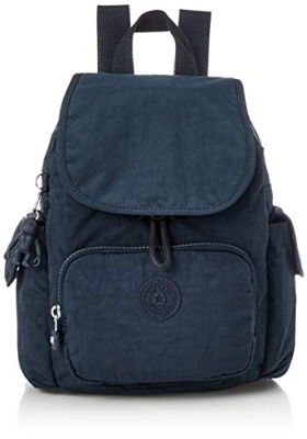 Kipling City Pack Mini, Backpacks para Mujer, Azul 2, 14x27x29 cm (LxWxH)