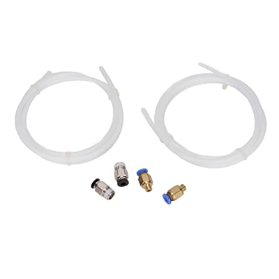 Tubo Bowden, Resistencia a la Abrasión Accesorios de Impresora 3D Mano de Obra Fina Alta Dureza Pequeño Volumen para Taller de Impresión para Impresor