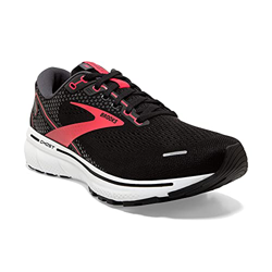 Brooks Ghost 14, Zapatillas para Correr Mujer, Black Coral White, 38 EU en oferta