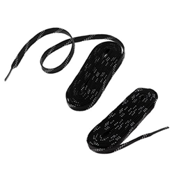 Baoblaze 2 Pedazos de Cordónes de Zapatos de Hockey de Nylón Multiusos para Deportista Multiusos Unisexo Botas - Negro, 108 Pulgadas en oferta