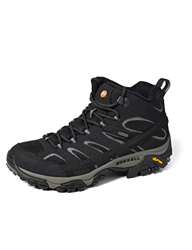 Merrell MOAB 2 Mid GTX, Botas de Senderismo, Sintético Mujer, Negro, 43 EU características