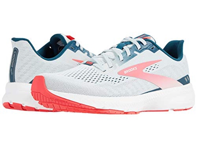 Brooks Launch 8, Zapatillas para Correr Mujer, Ice Flow Navy Pink, 40 EU