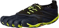 Vibram FiveFingers V-Run, Zapatillas Hombre, Negro (Black/Yellow), 41 EU precio